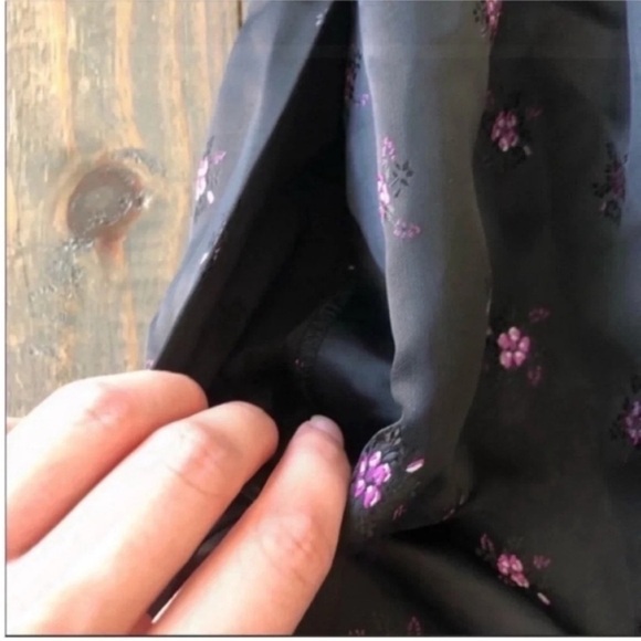 Gal Meets Glam Maude Daisy Floral Bow Mini Dress - Picture 4 of 7